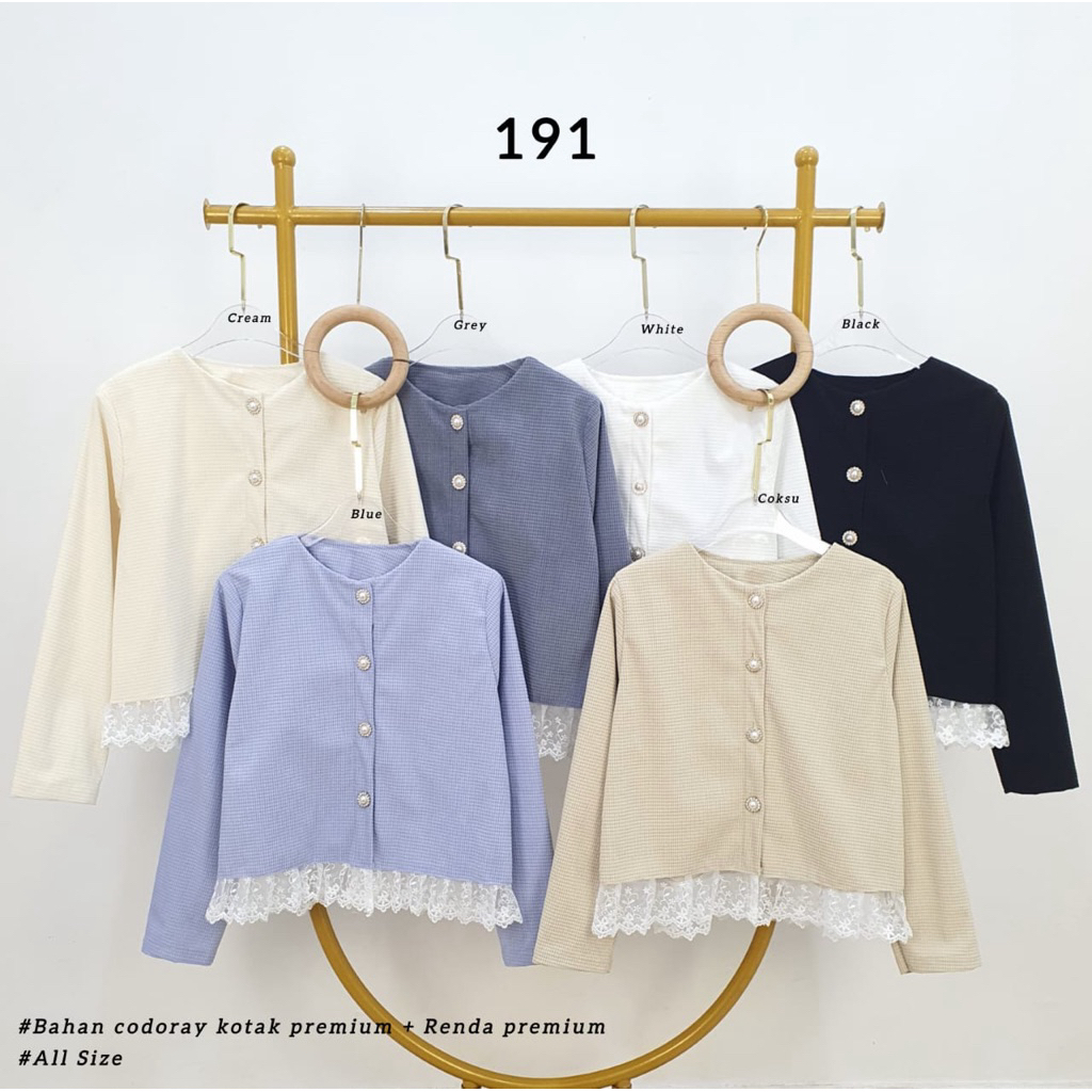 kemeja blouse wanita casual