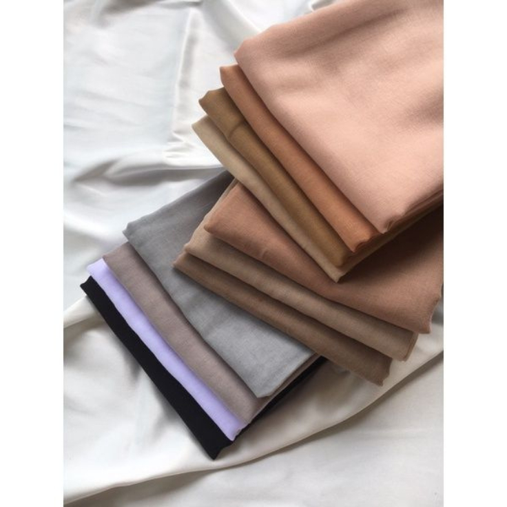 PAKET USAHA  HIJAB VOAL OSCARA /PAKET VOAL PREMIUM BAHAN VOAL/HIJAB SEGIEMPAT VOAL BAHAN NYAMAN