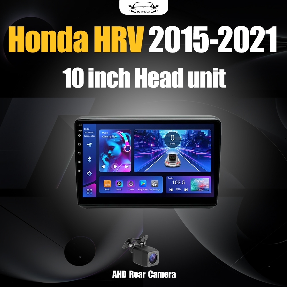 Android 14 Head Unit 10" IPS For Honda HRV 2015-2021 Head Unit 8 Chip Nuklir 8+64GB/8+128GB Android 