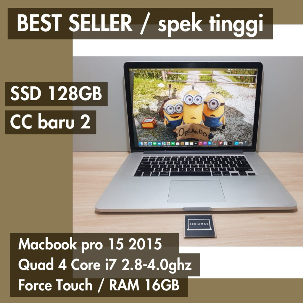 Macbook Pro 15 Retina 2015 2014 2013 2012