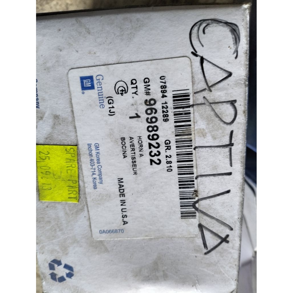 Ring seher original captiva NFL bensin