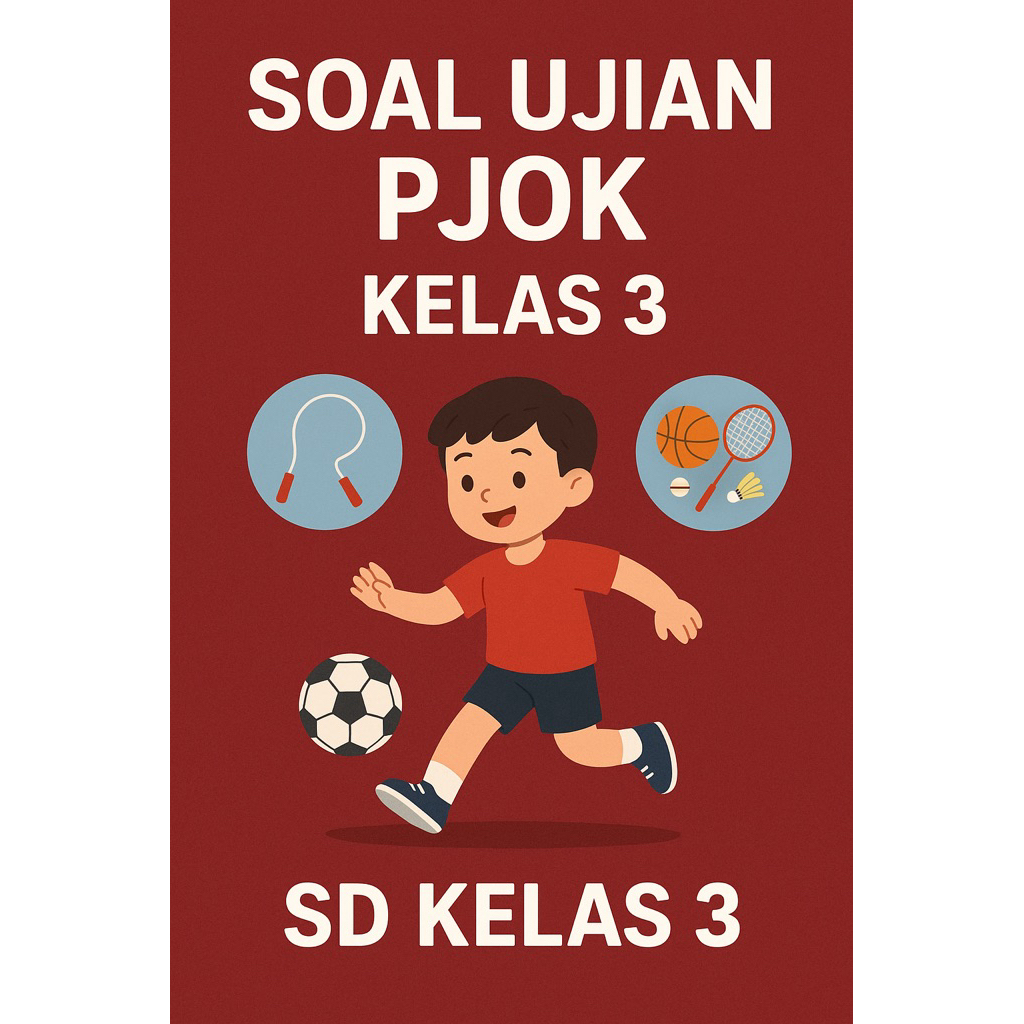 soal ujian pjok kelas 3 sd