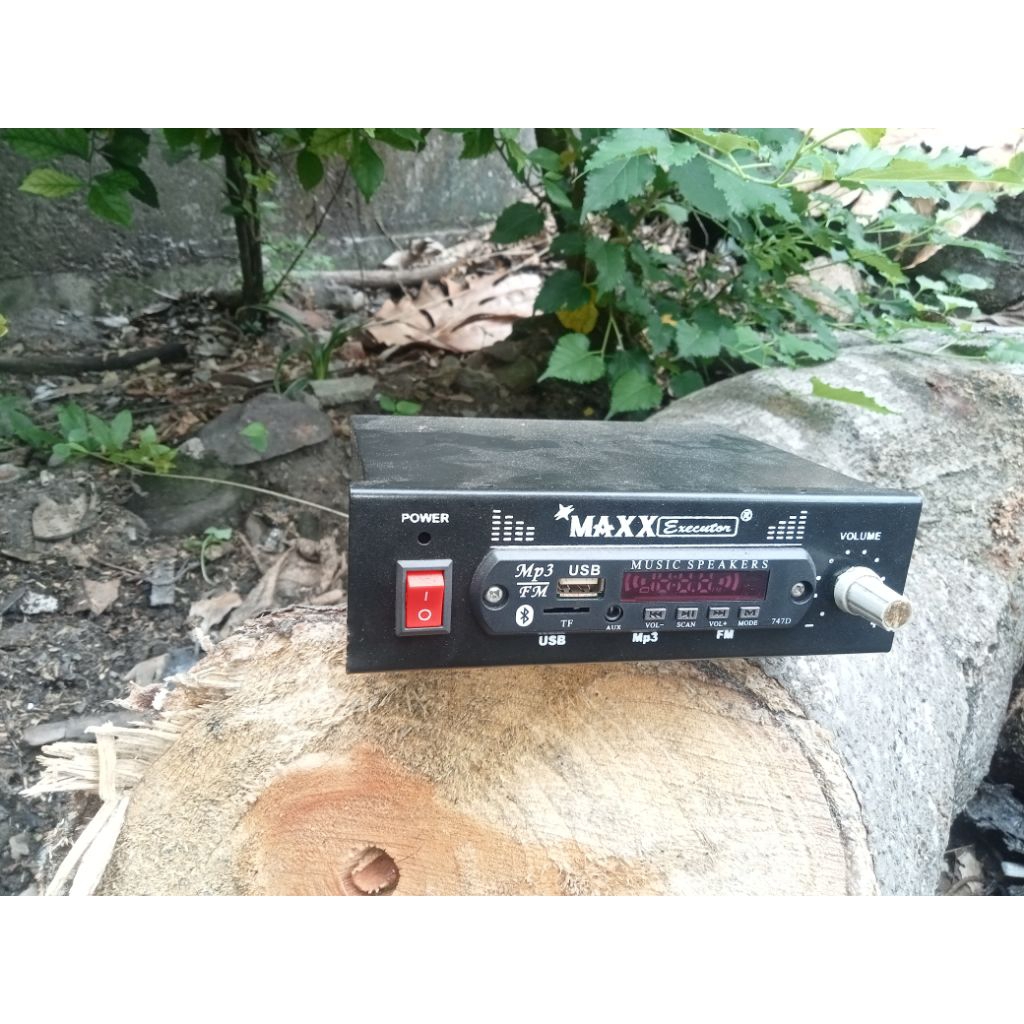 modul MP3 bluetooth langsung bisa spiker 12in 5in stirio + adaptor remot