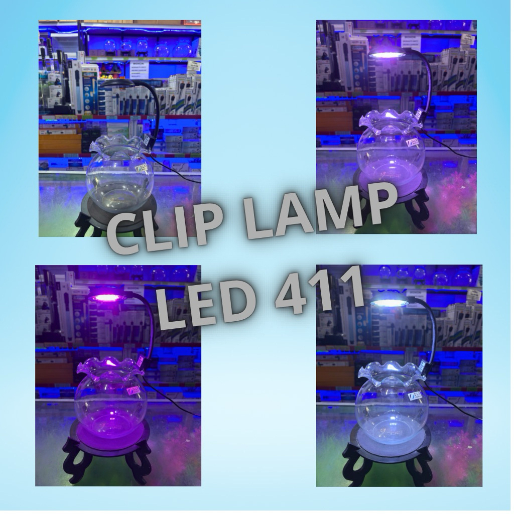 Sakkai Pro LED 311 / 411 / 511 Mini Clip Lampu Aquarium Aquascape