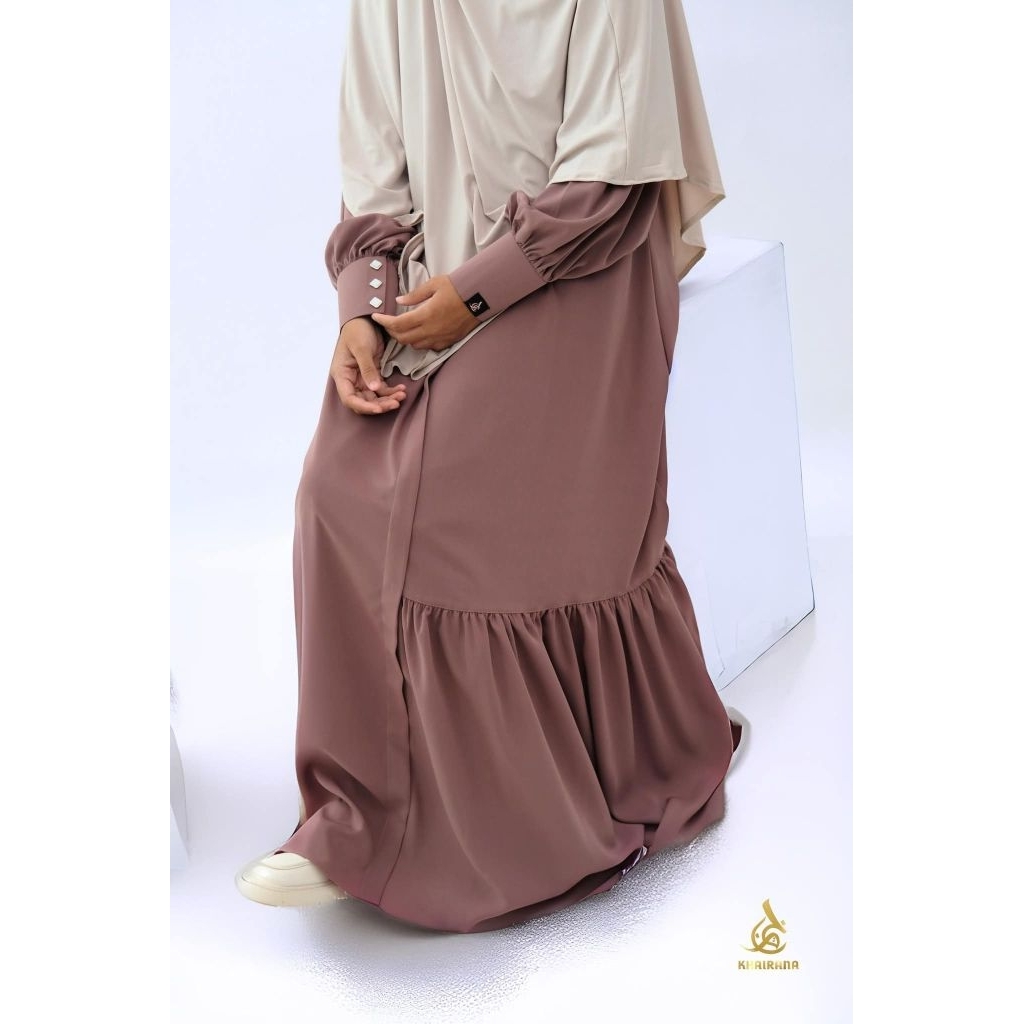 Gamis blossom SALE  by Khairana Muslim Wear