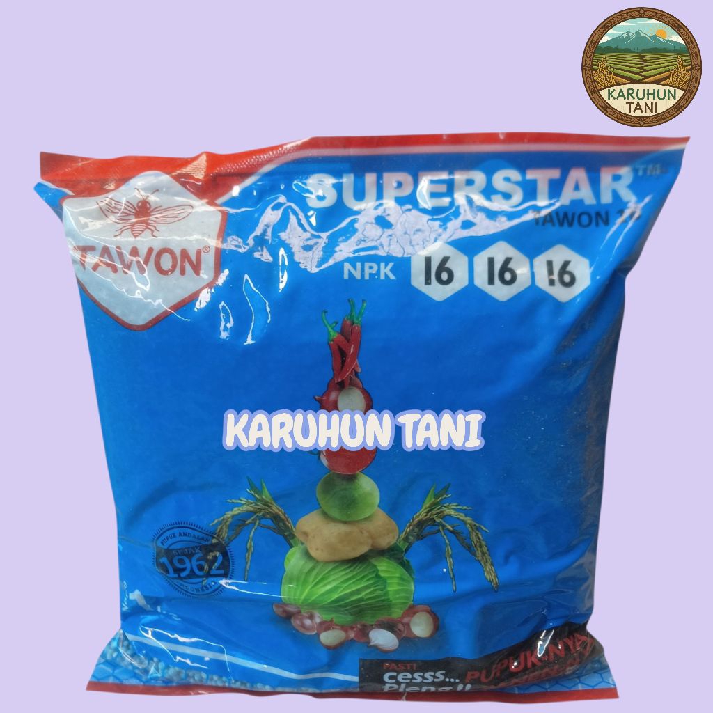 Pupuk NPK Cap Tawon 161616 1 Kg