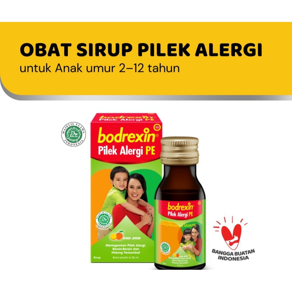 Bodrexin Sirup Pilek Alergi PE 60Ml