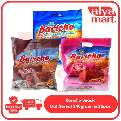 Baricho Oat Sereal Snack 140gr x 20 Pcs/Baricho Oat Snack