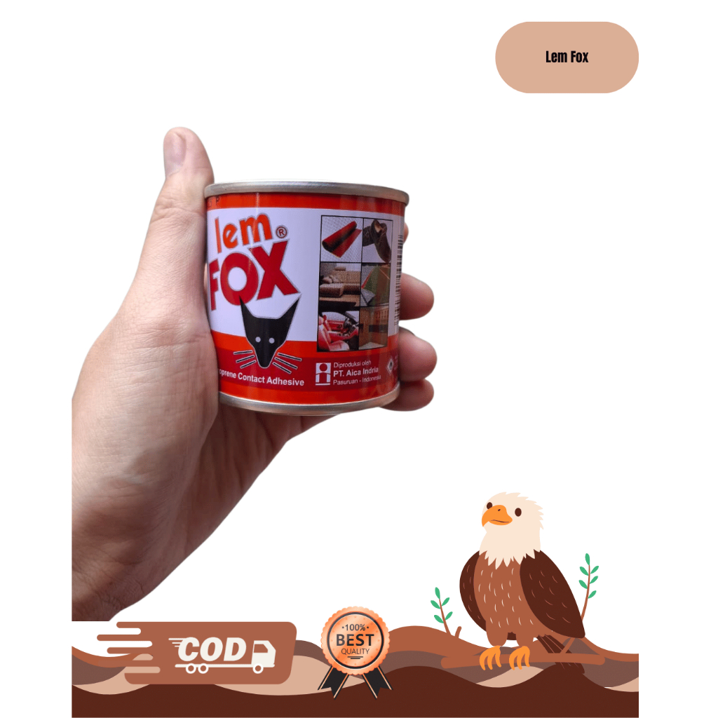 1 kaleng Lem Fox Kaleng/Lem Fox/ Lem Serbaguna