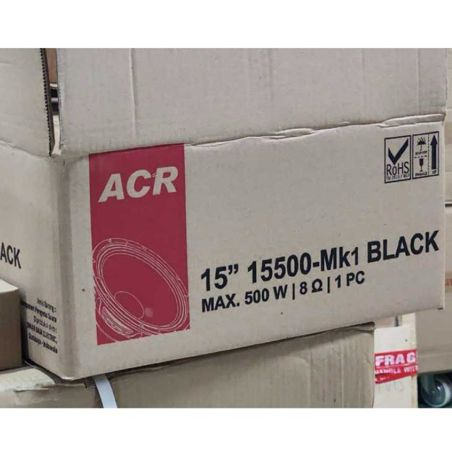 Speaker ACR 15 inch 15500MKI BLACK / 15500 BLACK MKI – ORIGINAL SINAR BAJA