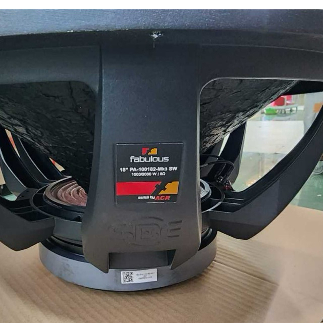 Speaker 18 inch ACR Fabulous 100182 SW MKIII / 100182SW MKIII / 100182 SW-MKIII — ORIGINAL SINAR BAJA