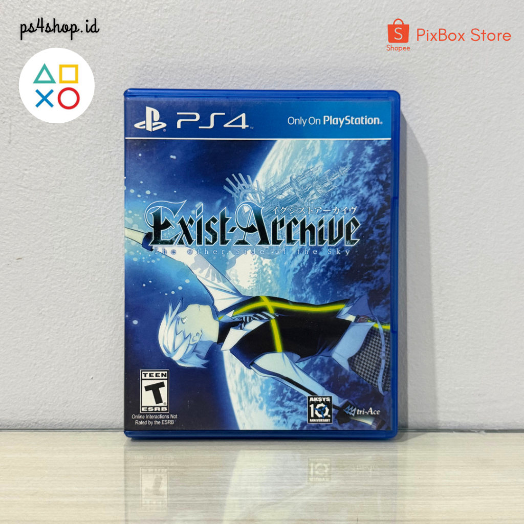 BD Kaset PS4 Exist Archive Second Bekas Ori | Game JRPG Action PlayStation