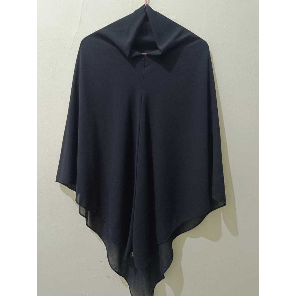 preloved hijab segiempat instan syari dua layer