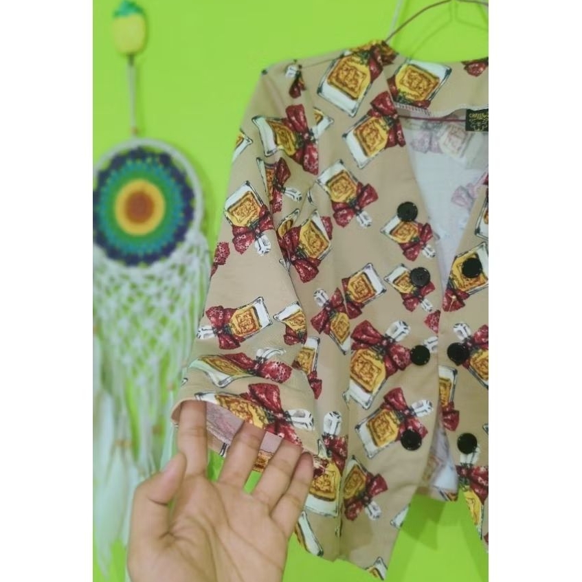 BLAZER WANITA - blazer motif PL