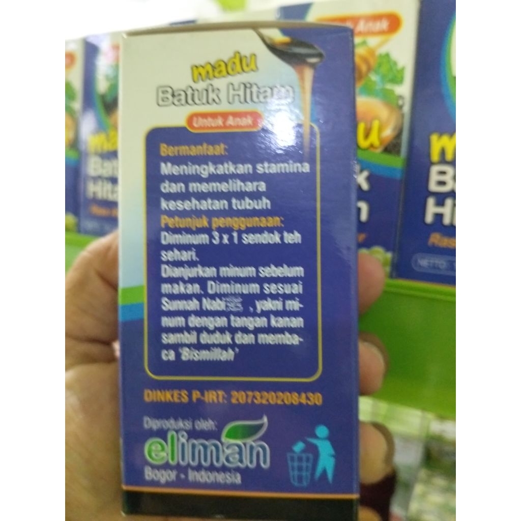 madu batuk anak