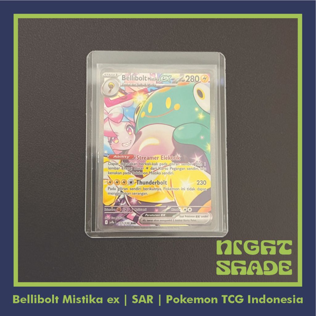 Bellibolt Mistika ex SAR - Pokemon TCG Indonesia