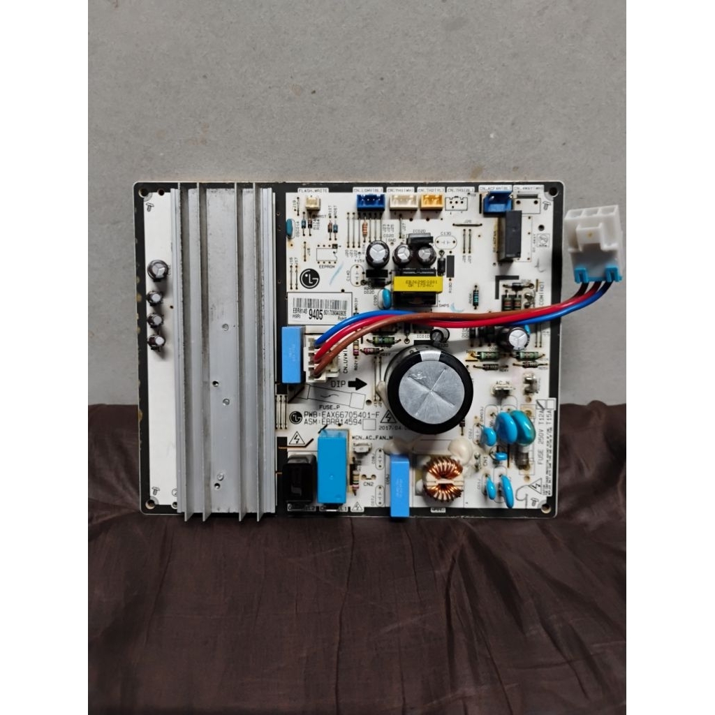 LG PCB MODUL MESIN LUAR OUTDOOR AC LG DUAL INVERTER 1/2 PK