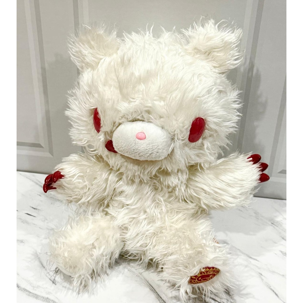 Boneka Plushie Gloomy Bear White Fussy Fox Devil 4th Anniversary Series GP Taito