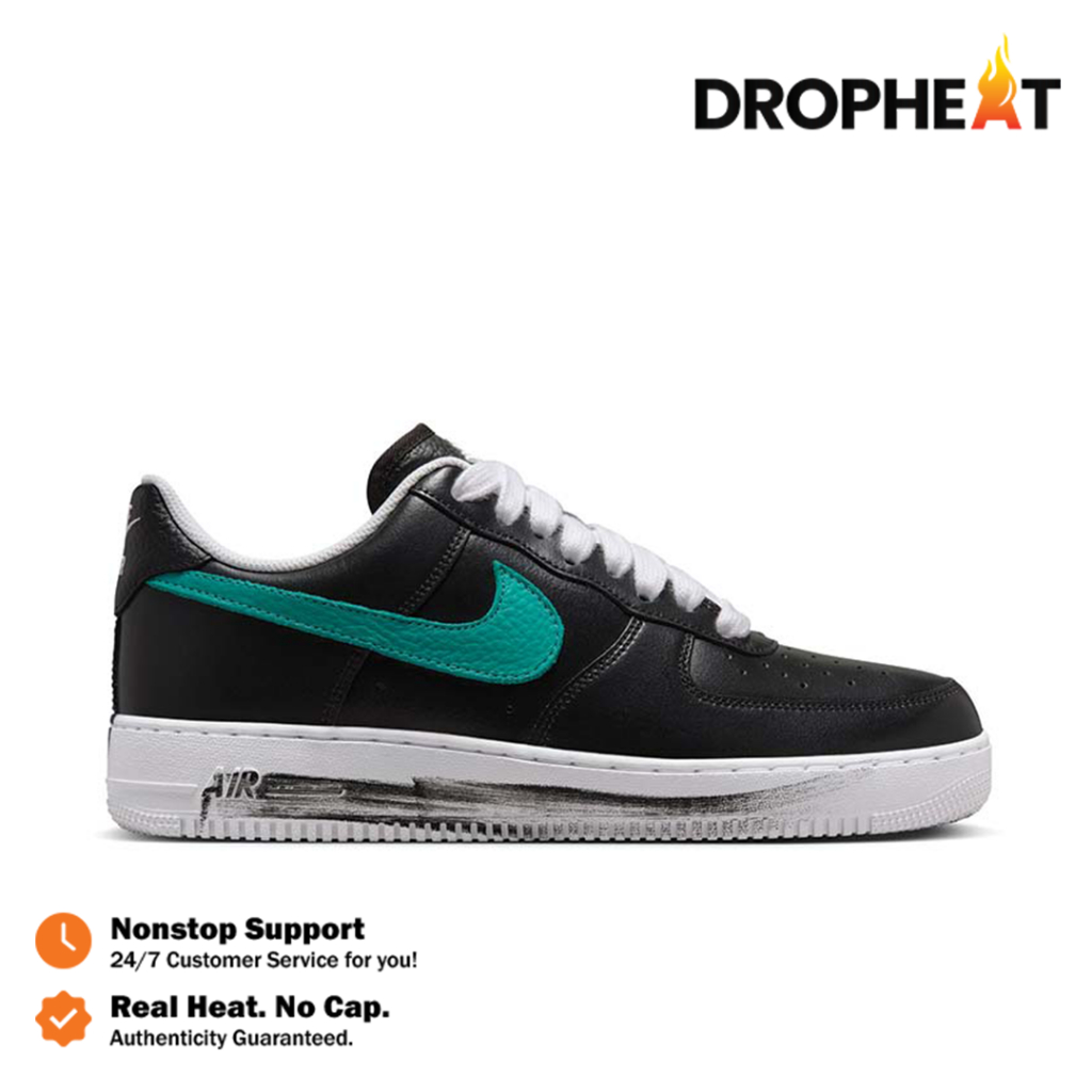 Sepatu Nike Air Force 1 Low Paranoise G Dragon 3.0 Black Sneakers Authentic