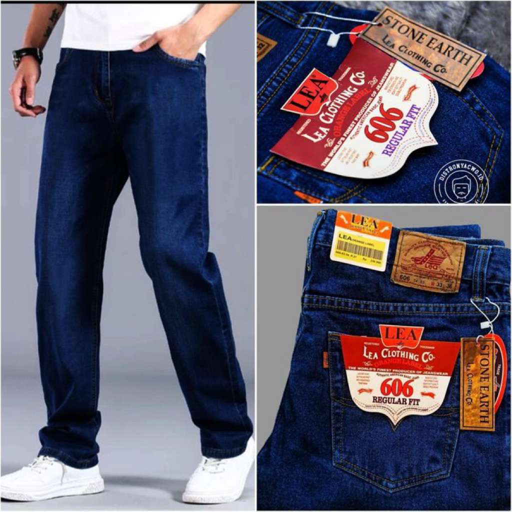 Celana JEANS standar Lea