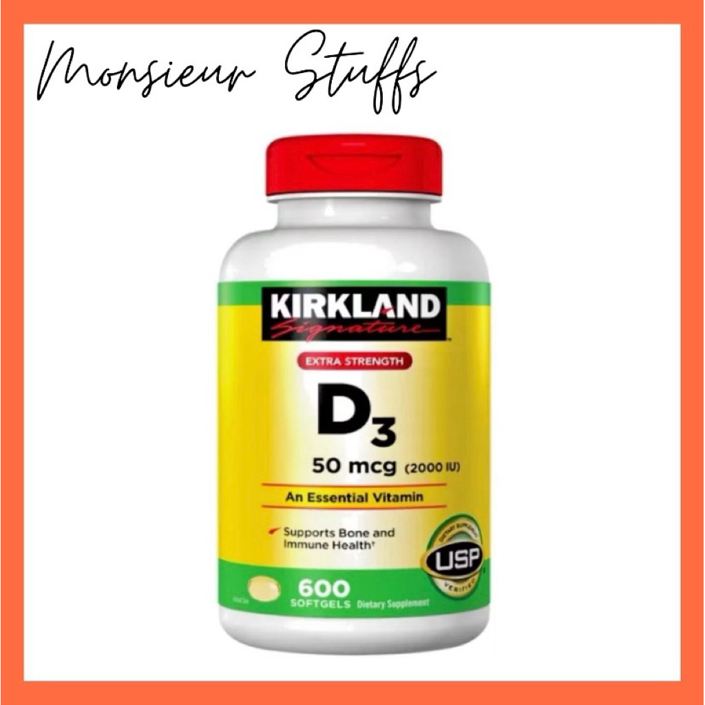 KIRKLAND SIGNATURE VITAMIN D3 2000IU