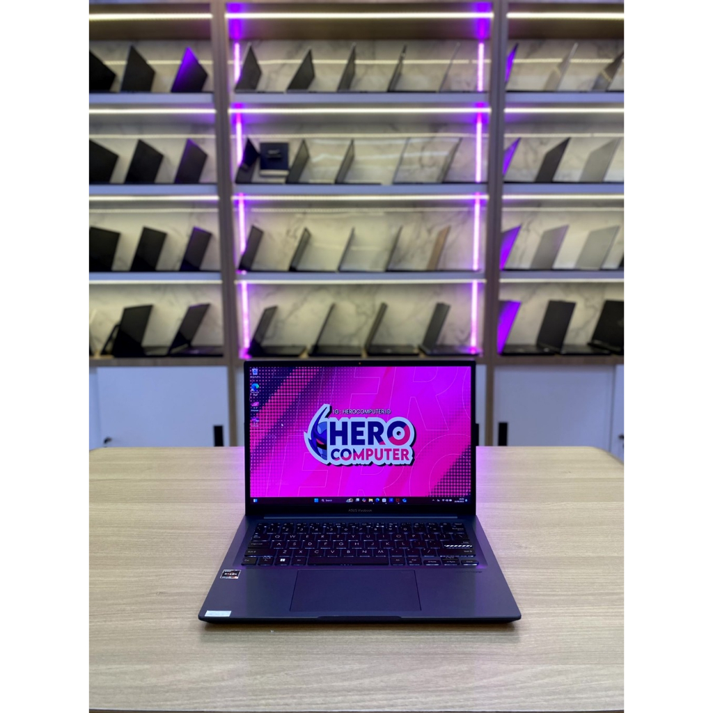 Laptop Asus Vivobook M1403QA OLED, Amd ryzen 5 5600H (16gb/512gb)