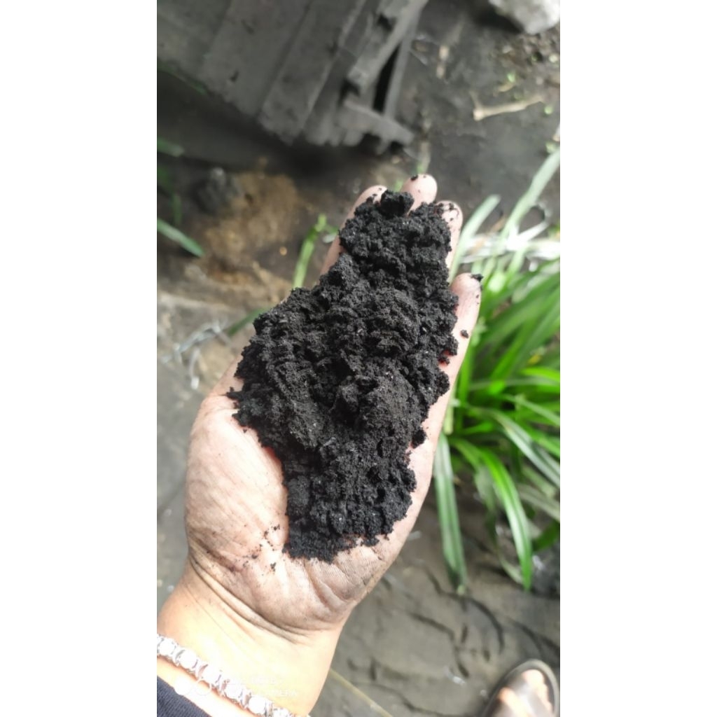 residu abu arang batok kelapa kemasan 100kg