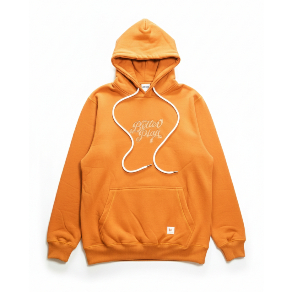 Distro Dazzle - Pullover Hoodie Hippo Brown