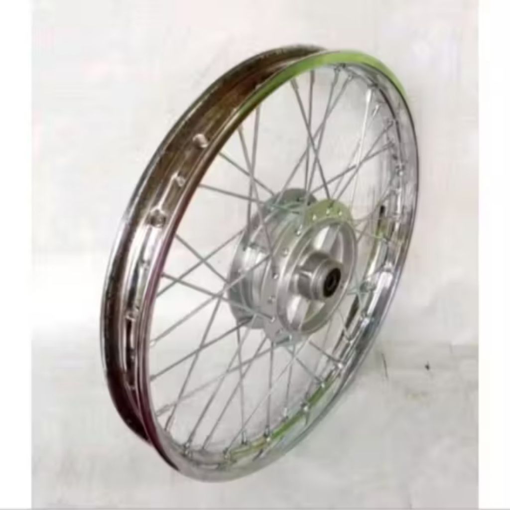 Pelek velg jari-jari stelan baru roda belakang motor honda Supra X 125 Revo absolut Karisma Revo kir