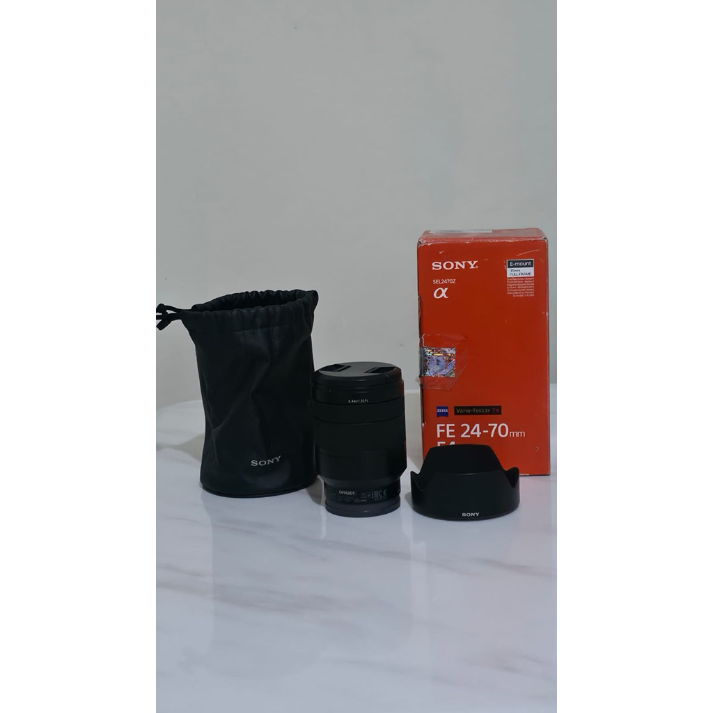 Lensa WTS Sony FE 24-70mm F4 Zeiss