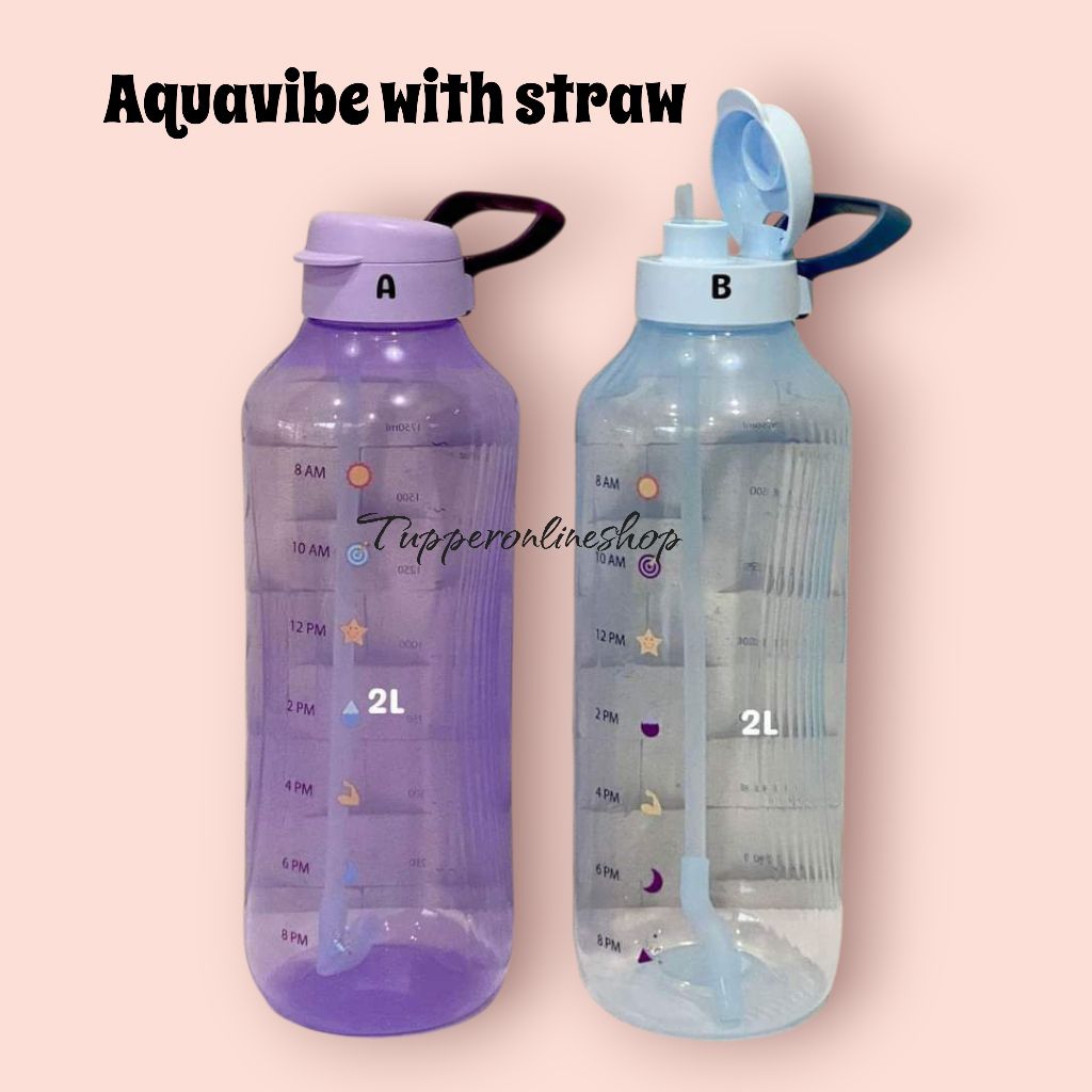 Aquavibe tupperware / botol minum tupperware