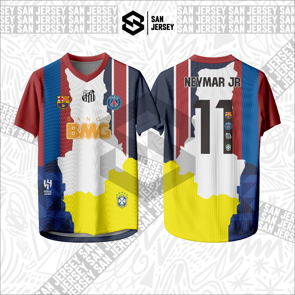 Jersey KOMBINASI NEYMAR JR 2025