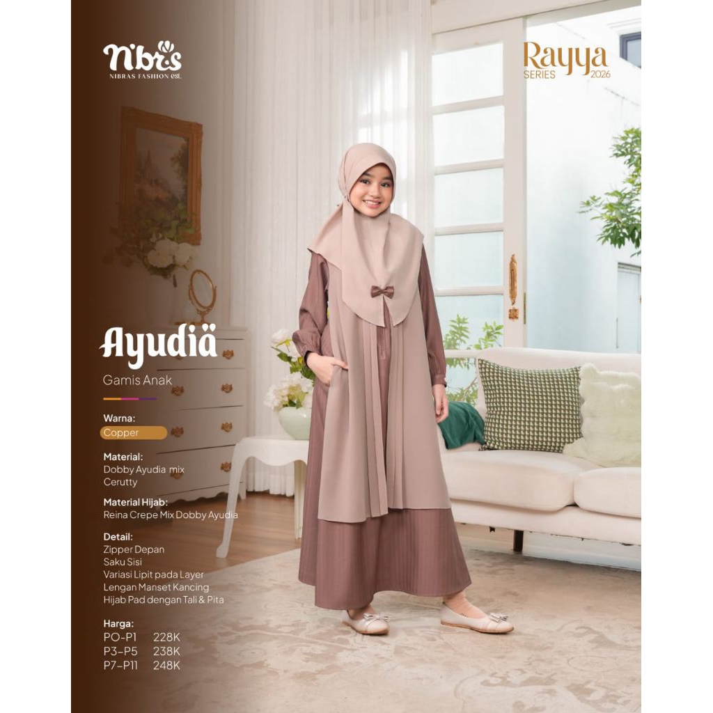gamis anak ayudia