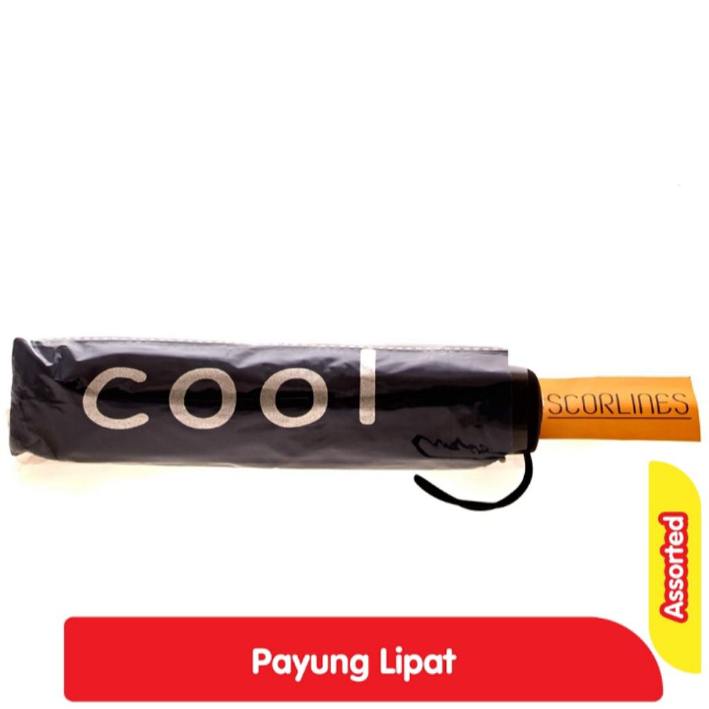 Scorlines Payung Lipat Musim Hujan Assorted