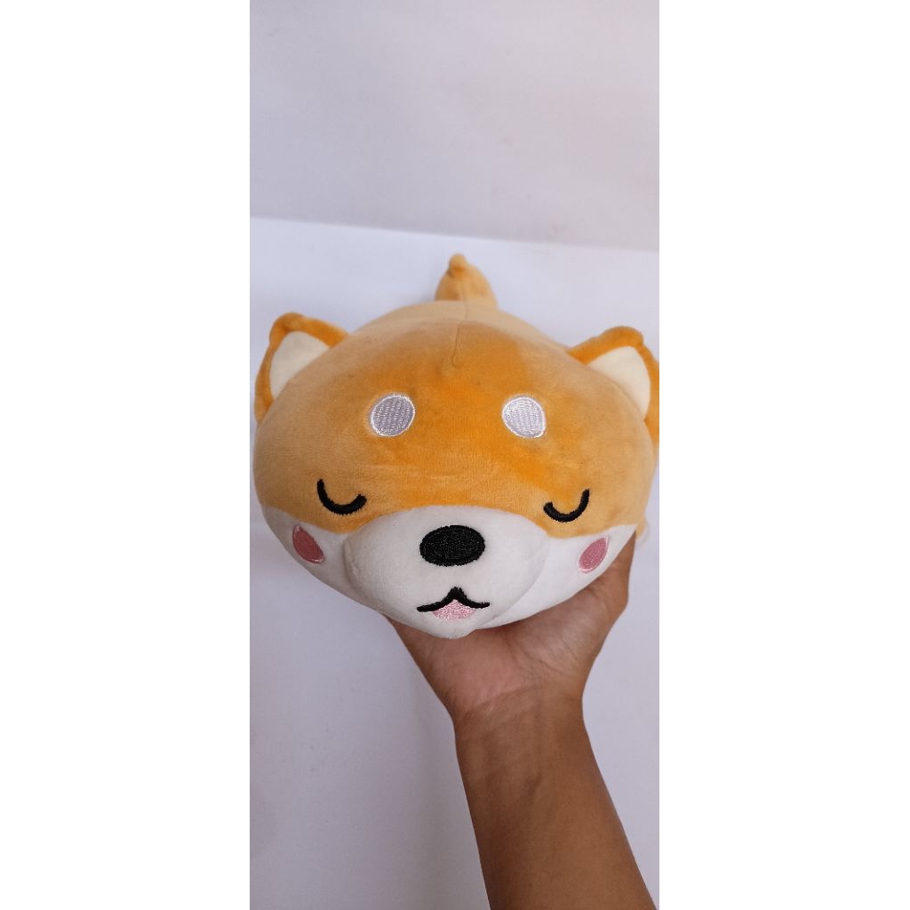 Boneka shiba lembut miniso