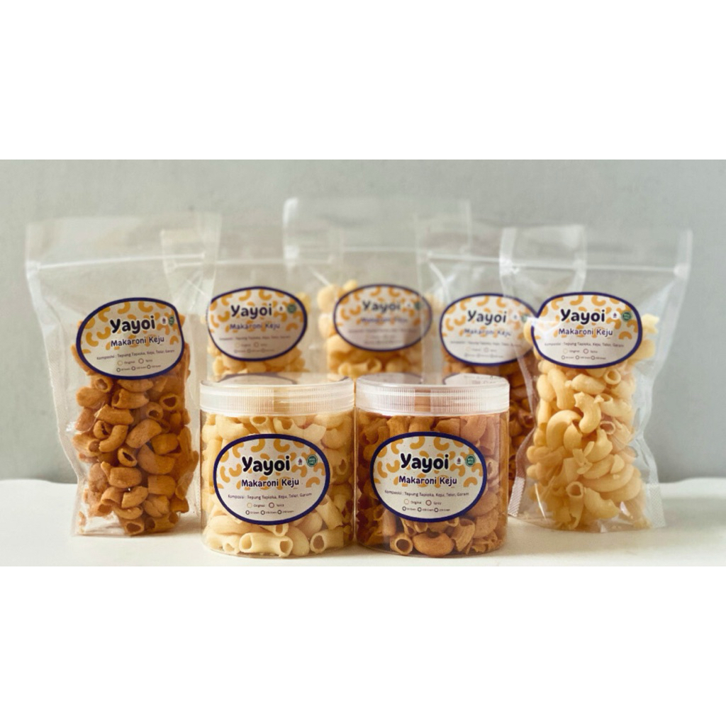 Yayoi makaroni keju premium