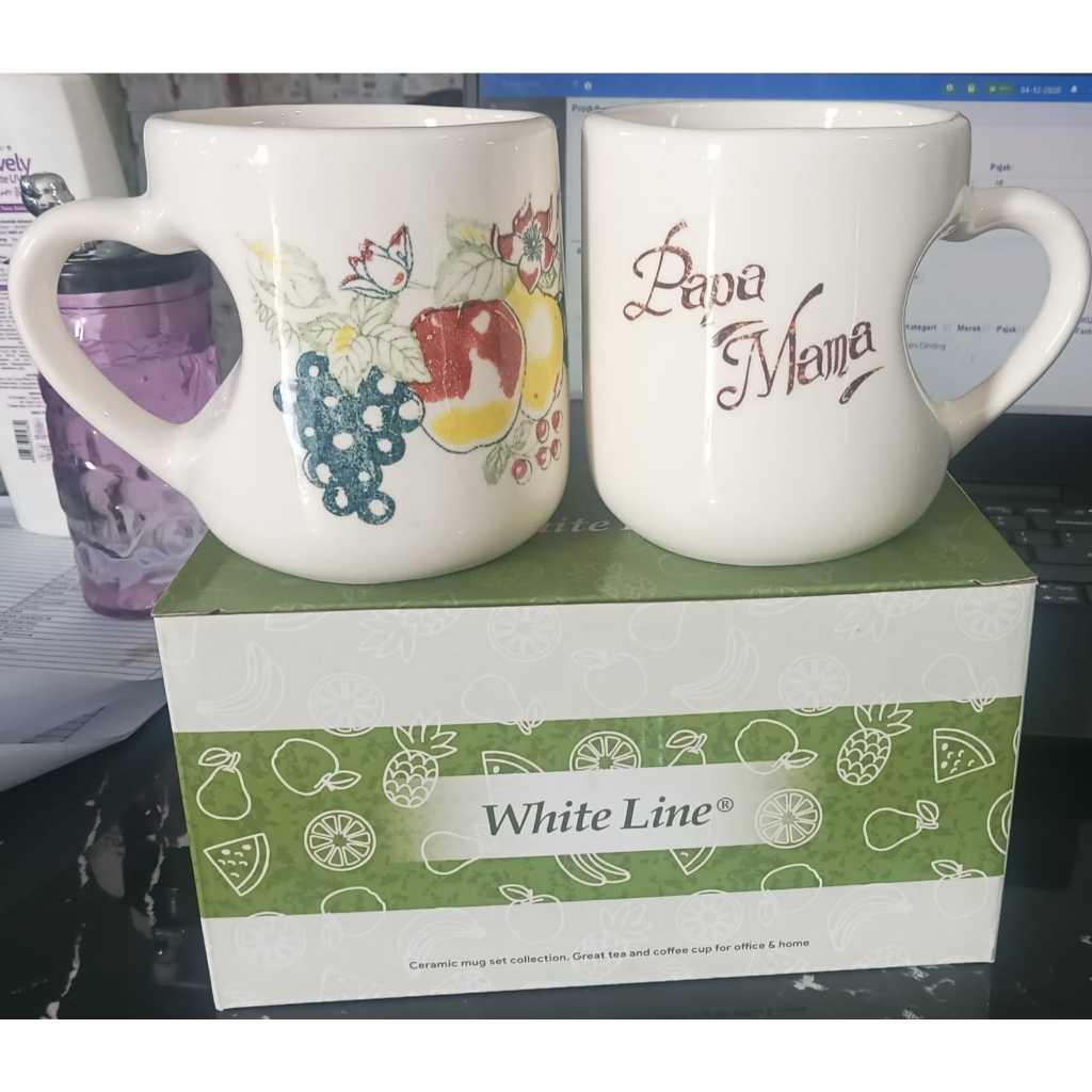 Mug Set Papa Mama Cinta