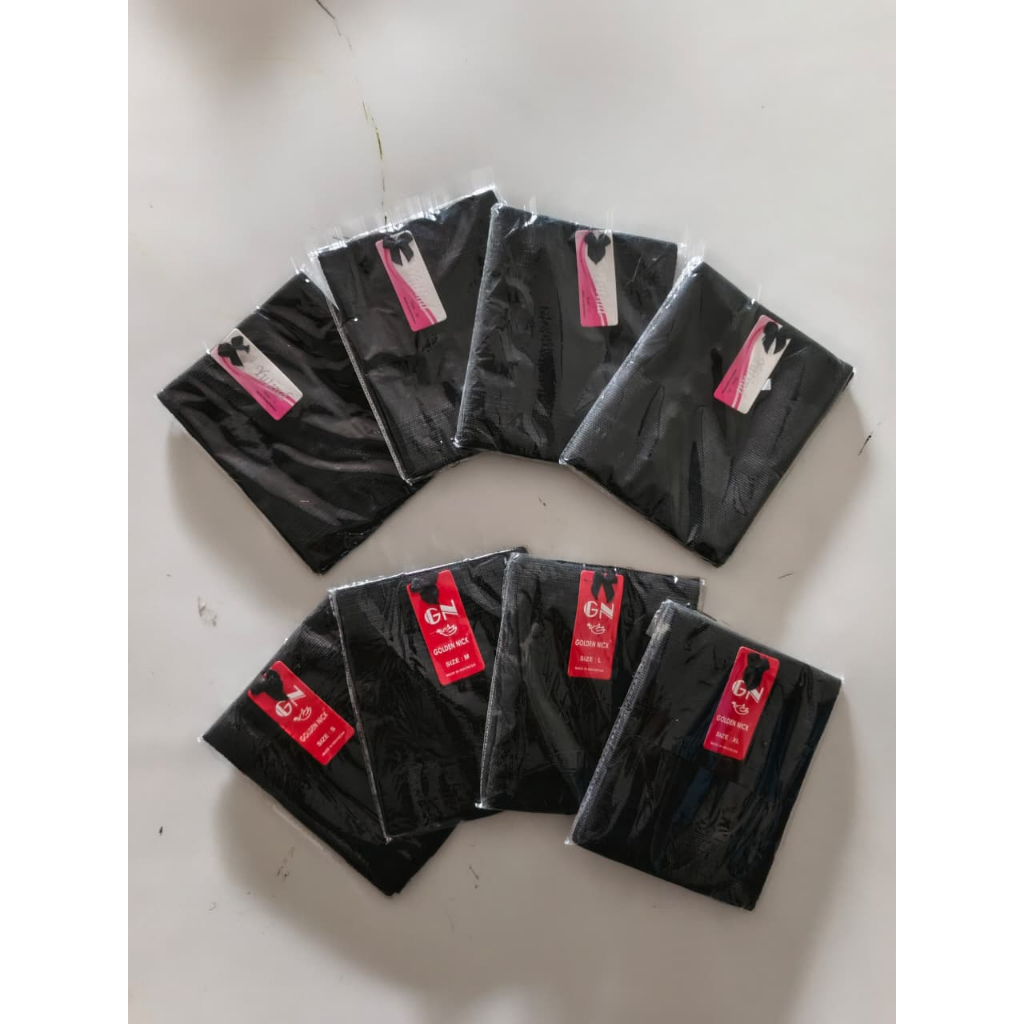 Termurah Stagen Tari Anak Elastis Nyaman Hitam Cream