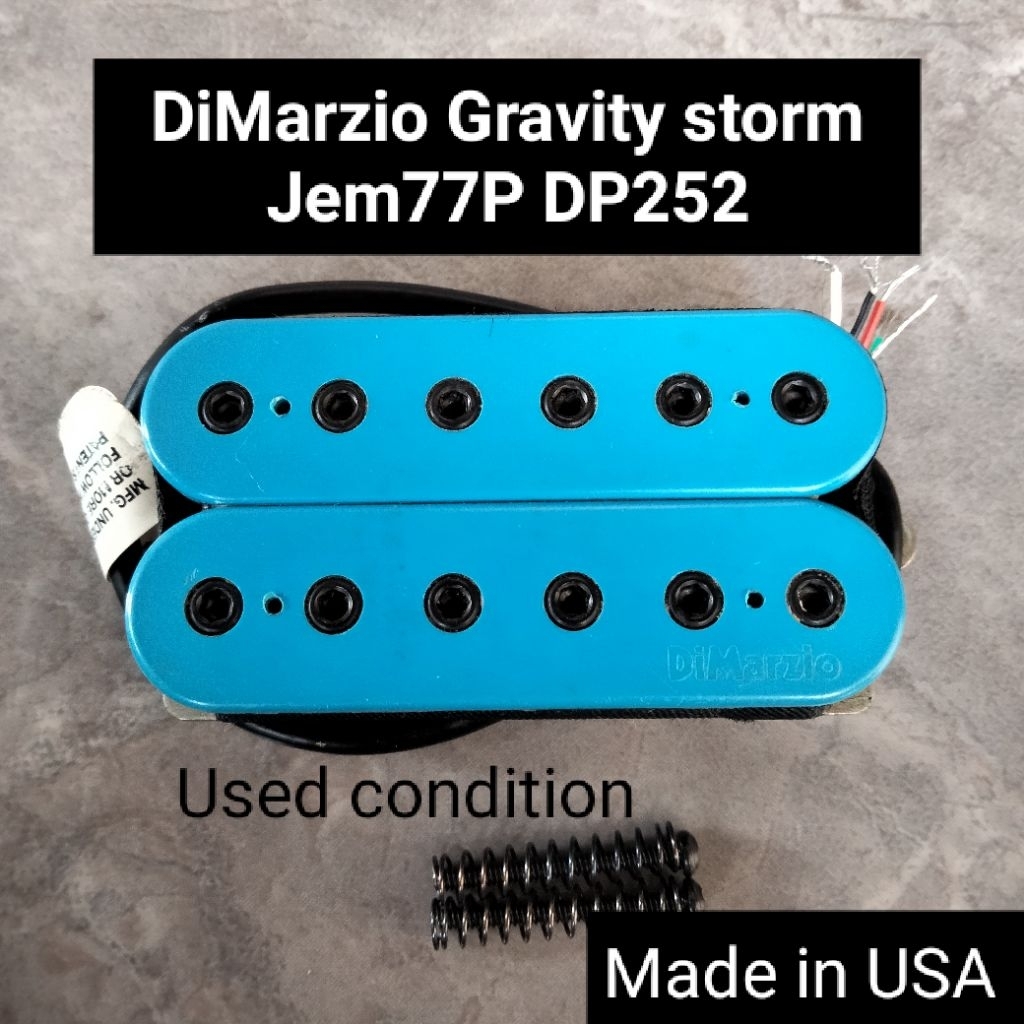DiMarzio Gravity storm Jem77P Evolution steve vai DP252 Neck