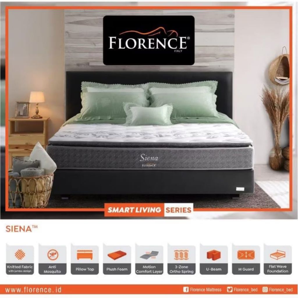 Springbed Matras Florence Siena