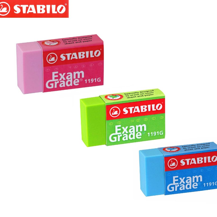 STABILO ERASER EXAM GRADE COLOURFUL 1191G