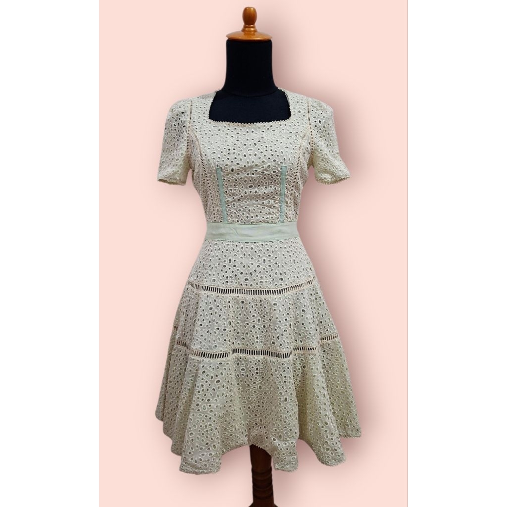 Brukat Mix Prada Katbol Umpak-umpak Dress Brand From Jill Stuart Ori 100%