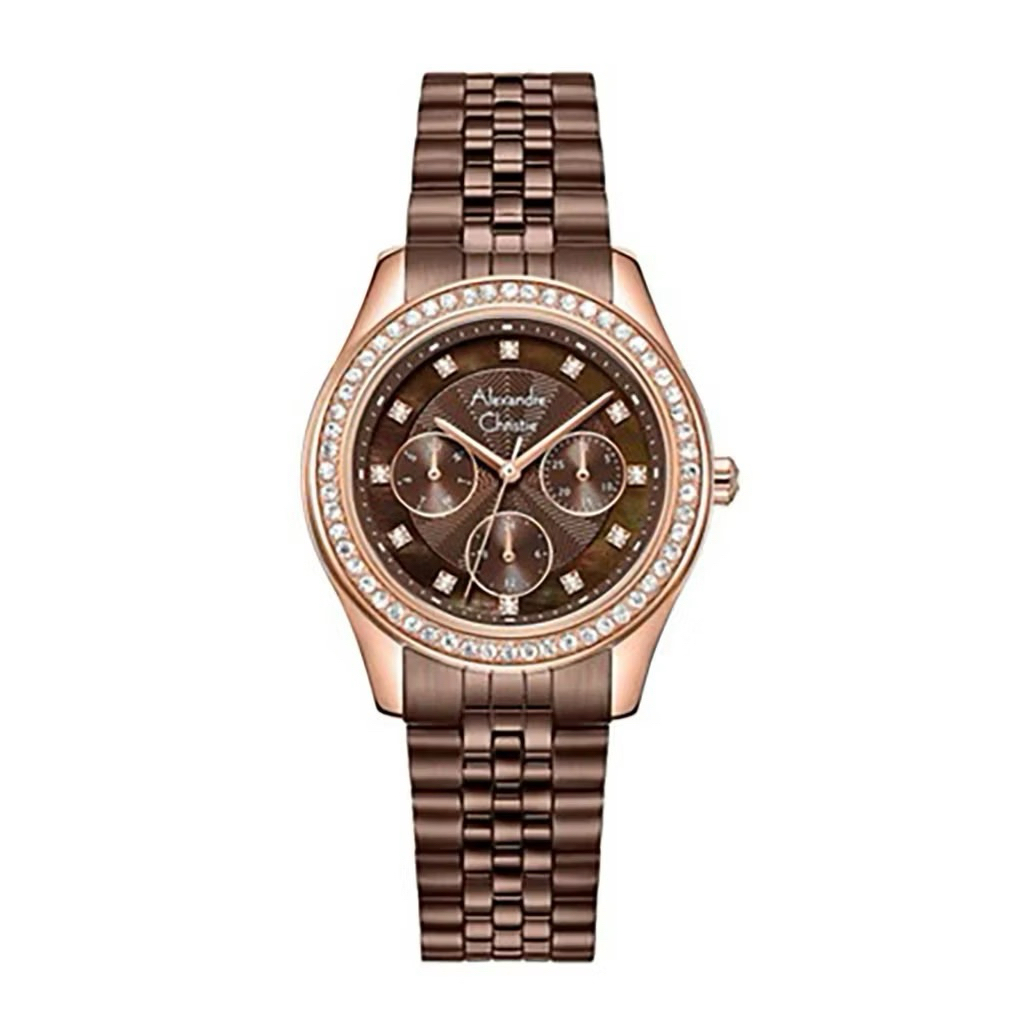 JAM TANGAN WANITA ALEXANDRE CHRISTIE AC 2496 TALI RANTAI ORIGINAL