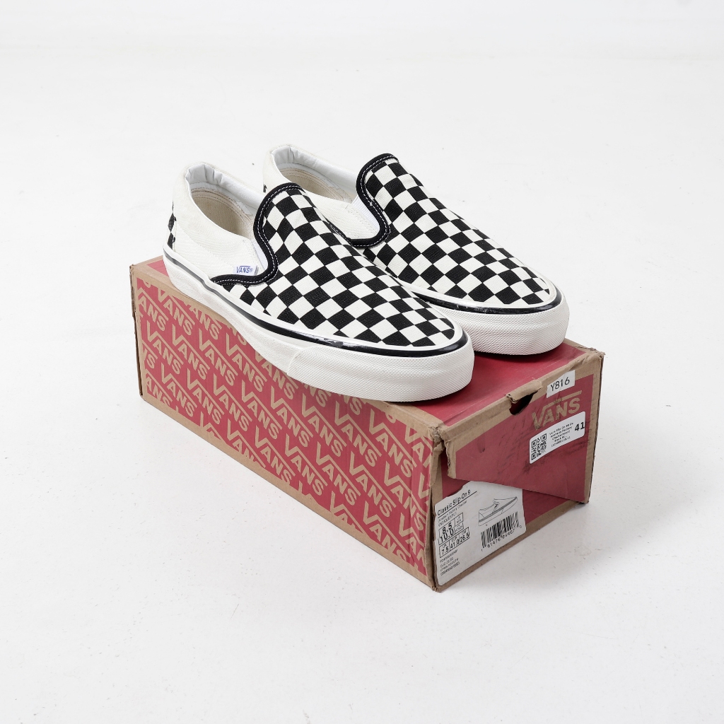 Vans Slip On 98 Dx Anaheim Factory Checkerboard