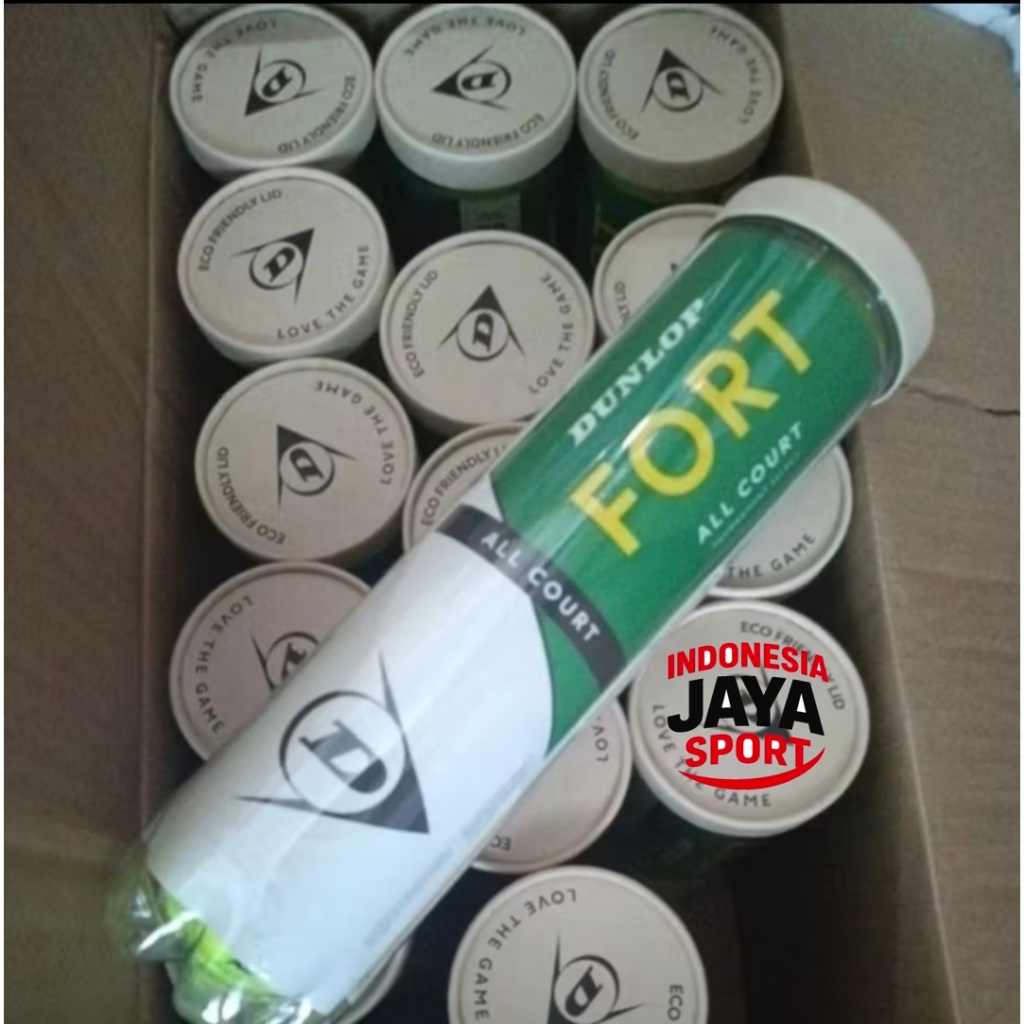 Bola Tenis Dunlop Fort / Dunlop Fort Tennis 4 Balls