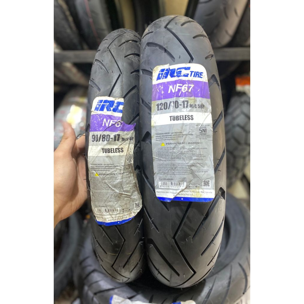 BAN LUAR IRC NF67 VIXION NEW 90 80 17 120 70 17