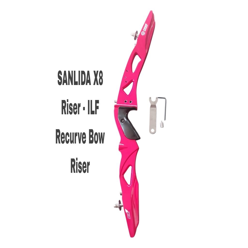 SANLIDA X8 Riser - ILF Recurve Bow Riser - Riser ILF Busur Panahan Sanlida Jandao