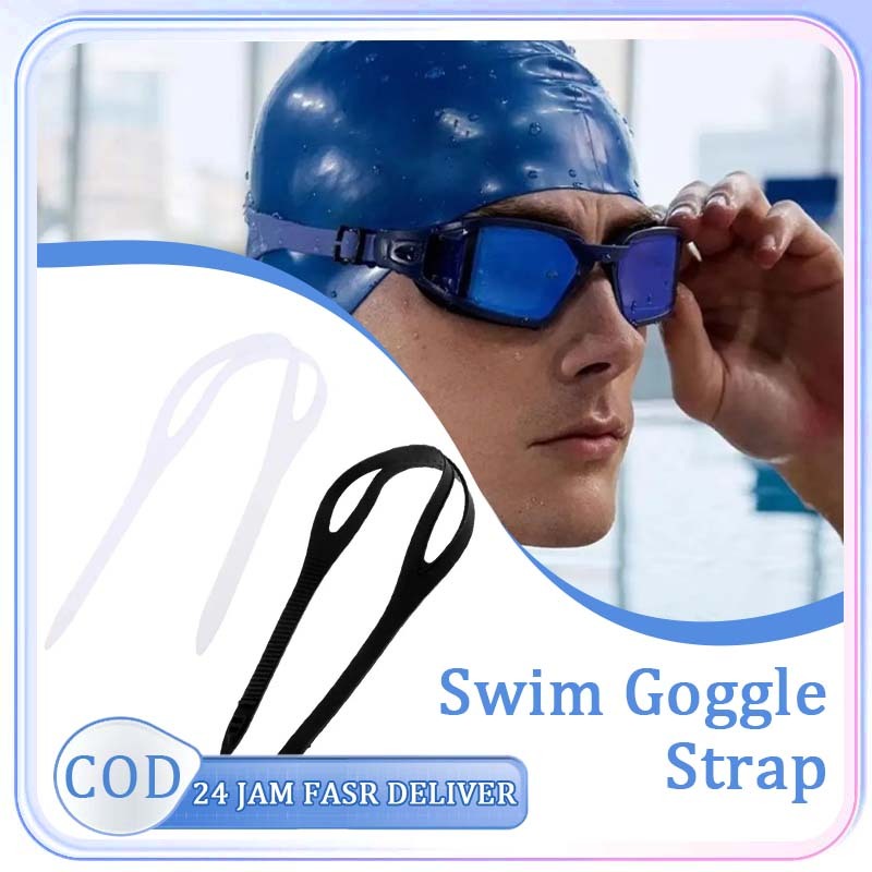 Tali Kacamata Renang Karet Sambungan Kacamata Renang Tali Kacamata Olahraga Renang Anti Slip