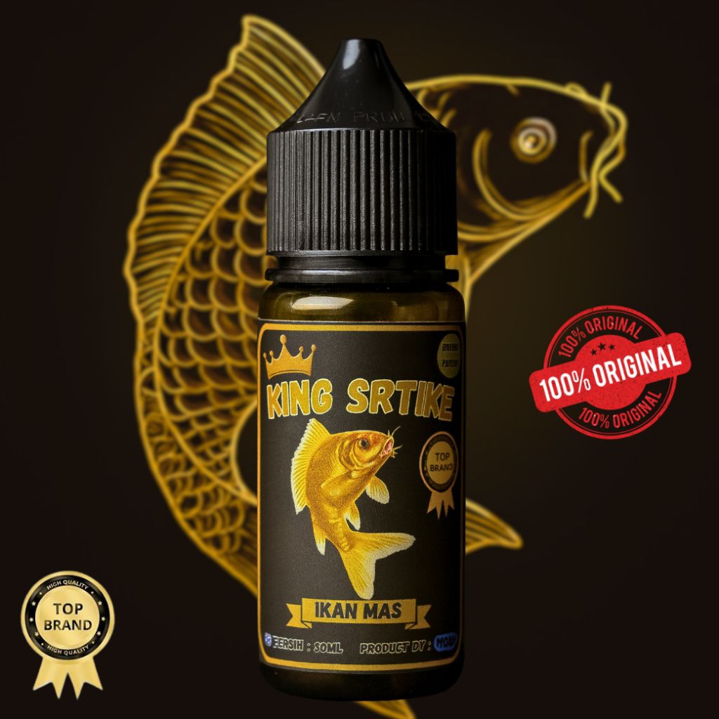 (PREMIUM) ESSEN IKAN MAS JITU KING STRIKE , ESSEN JITU , ESSEN IKAN , ESEN IKAN MAS , ESSEN BABON , 