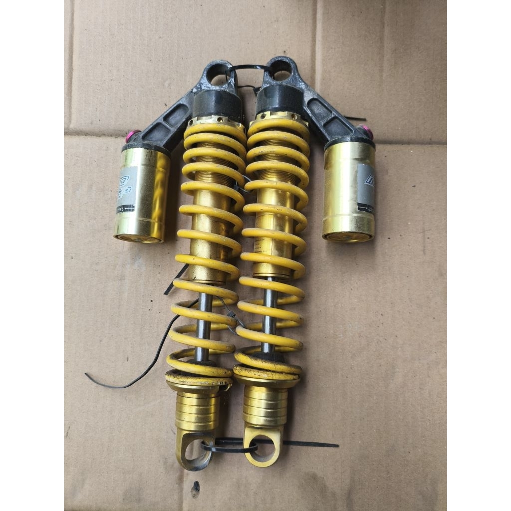 Shockbreaker Belakang Tabung 340mm Universal | Cocok RX King GL Max GL Pro MegaPro CB Supra | Shock 